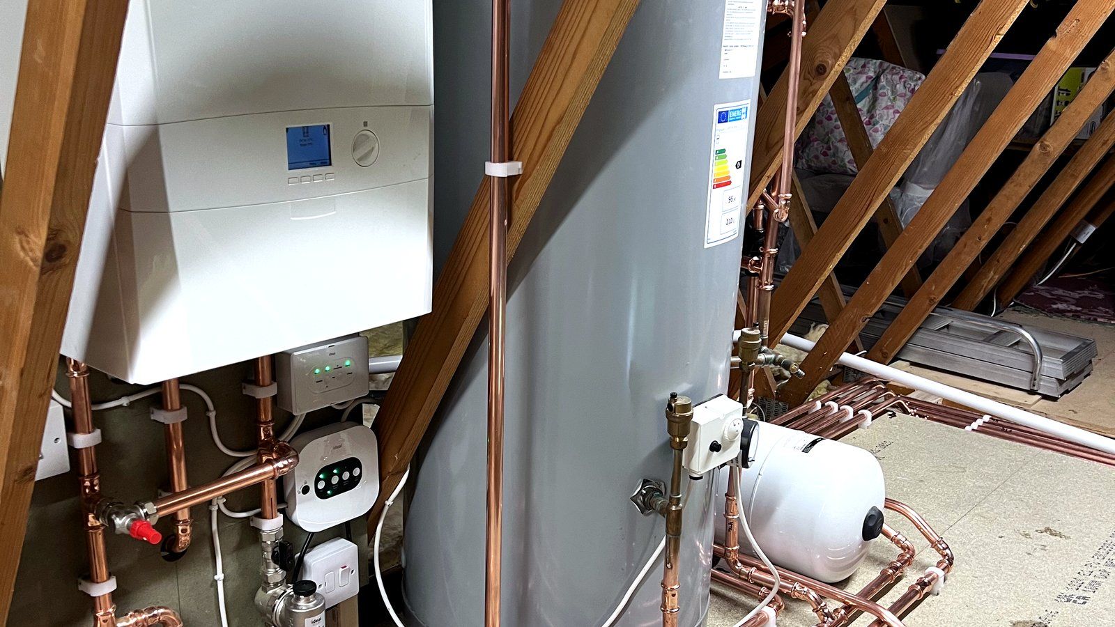 Recent Central Heating work by Test Valley Heating
