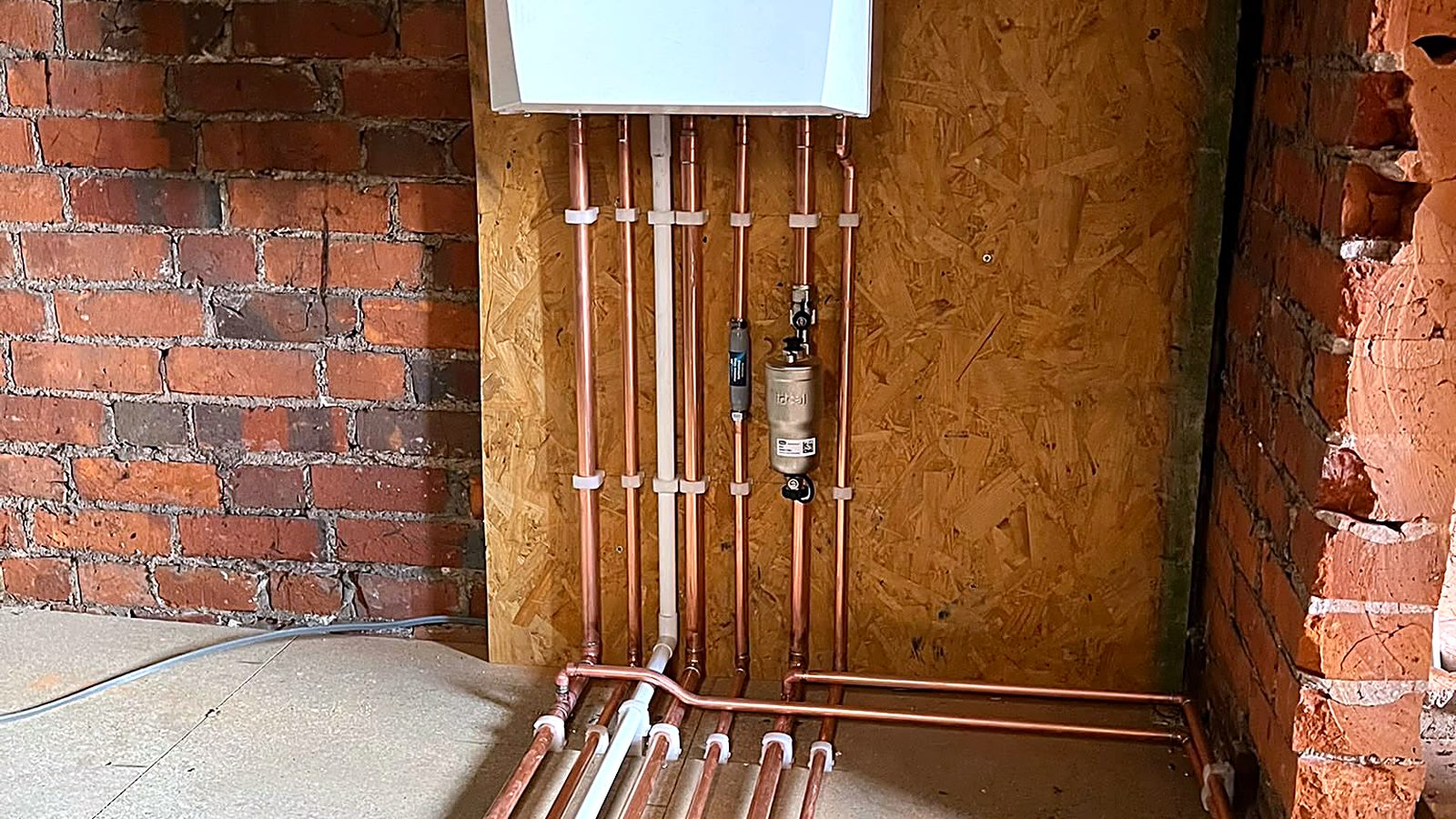 Recent Plumbing work by Test Valley Heating