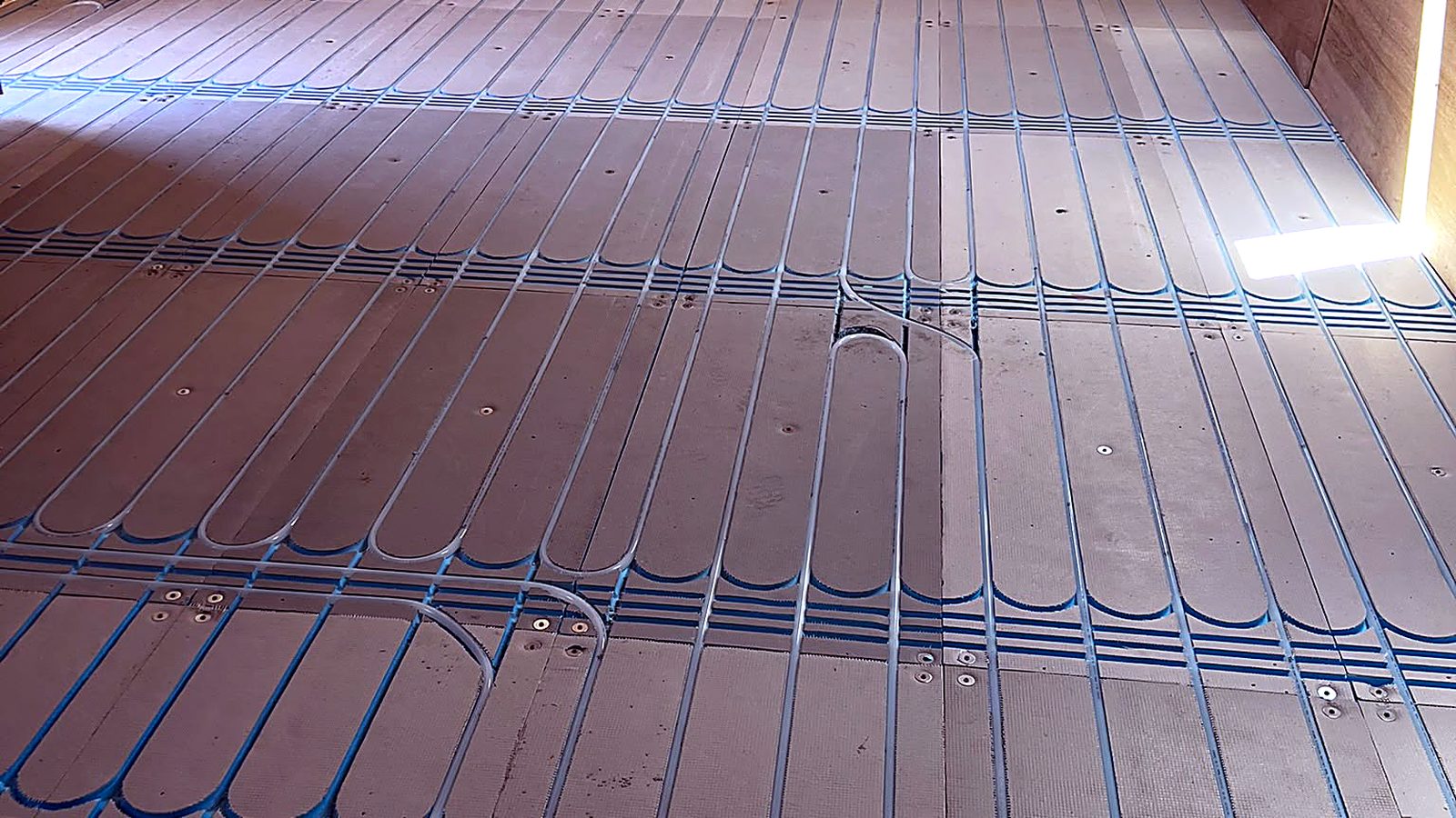 Recent Underfloor Heating work by Test Valley Heating