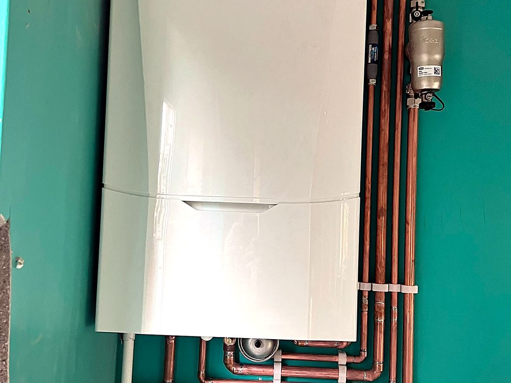 A boiler installed by Test Valley Heating in Andover