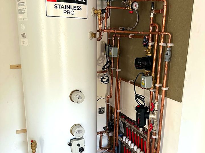 Recent heating and plumbing work by Test Valley Heating